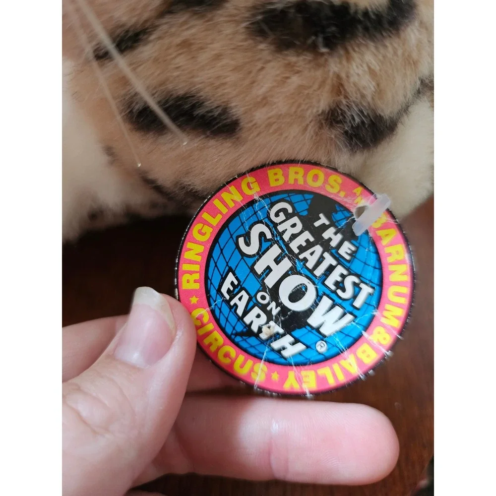 Ringling Bros Barnum & Bailey Circus realistic Leopard Plush‎ Fiesta 13 Inch